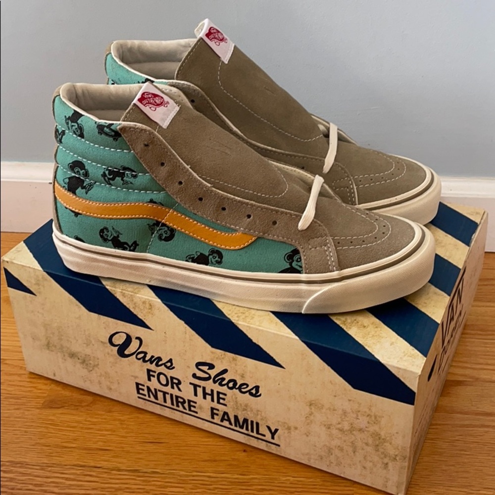Rare Deadatocksz10 Vans OG Sk8-HI LX (Monkey) Vans